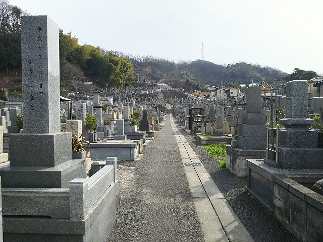 松山市営　天徳寺境外墓地01